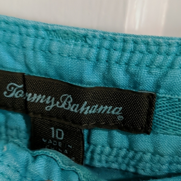 Tommy Bahama Linen Capris 10 - Picture 3 of 4
